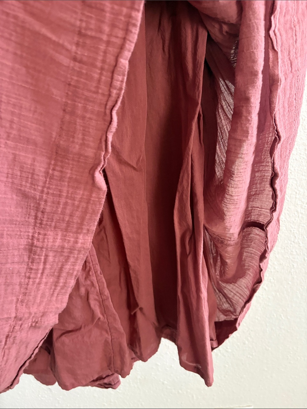 Free People Open Back Ties Ruched Bodice Midi Dress Small - Picture 3 of 7